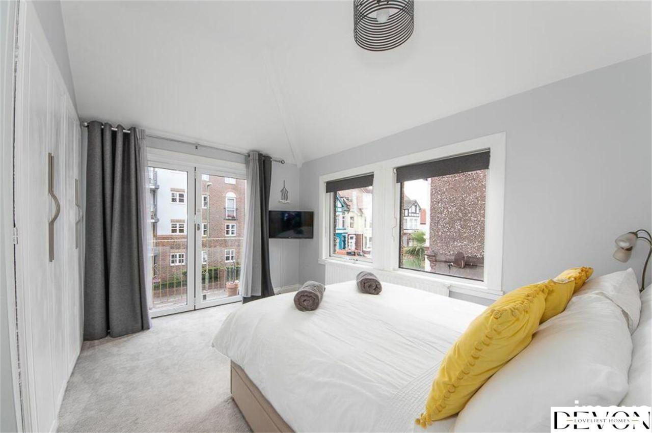 Loveliest Homes Paignton - Casa Marina - 3 Bed, 2 Bathroom House, Balcony, Parking Eksteriør bilde